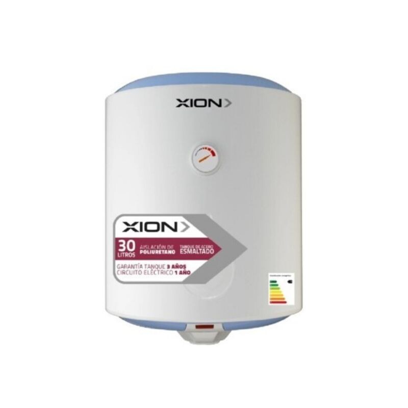 TERMOTANQUE XION DE 30L ACERO Blanco