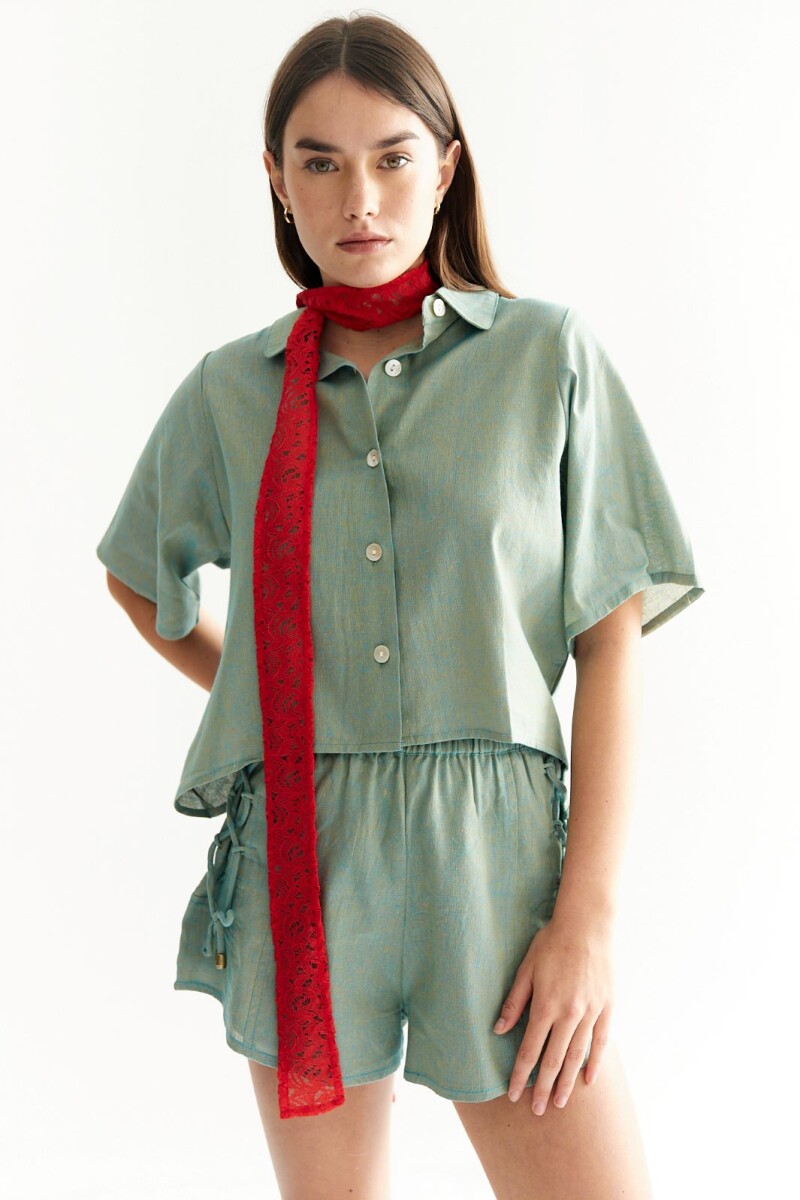 Camisa Isa Verde
