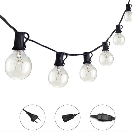 Guirnalda Guía de Luces Vintage 20 Luces Extensibles 001