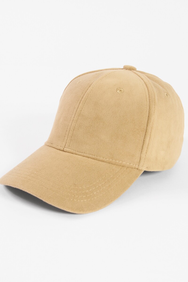 Cap de gamuza beige