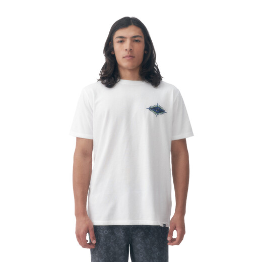 Remera Quiksilver Beach Blast - Blanco Remera Quiksilver Beach Blast - Blanco
