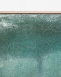 Cuadro abstracto Selnar verde 182 x 47 cm