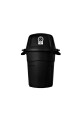 Basurero 100l Negro - Rimax Basurero 100l Negro - Rimax