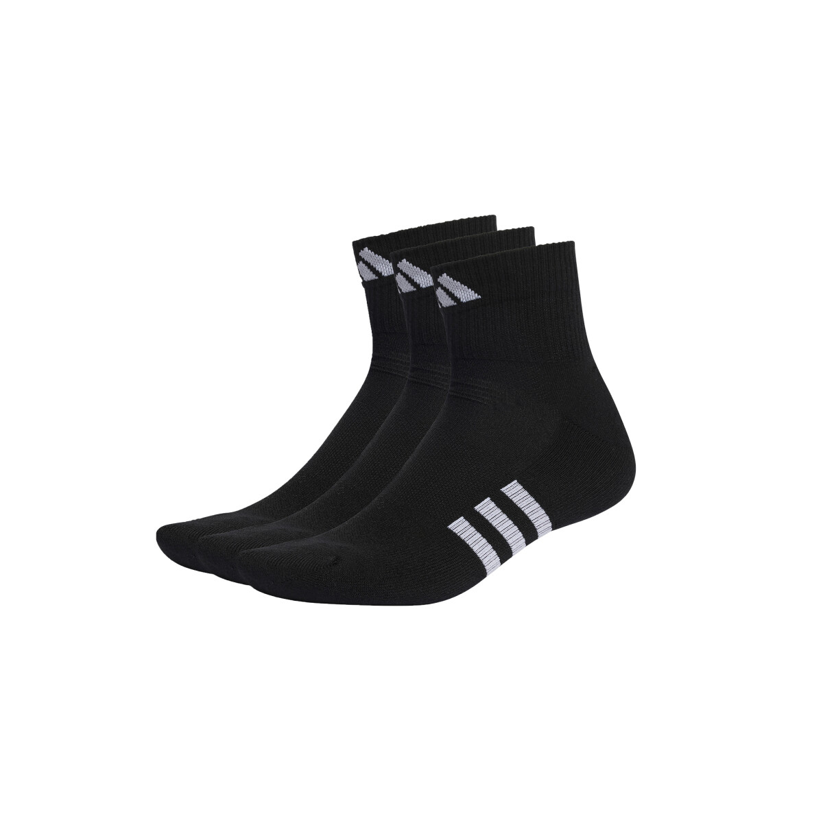 adidas MEDIAS PERDORMANCE CUSHIONED MID CUT - BL 