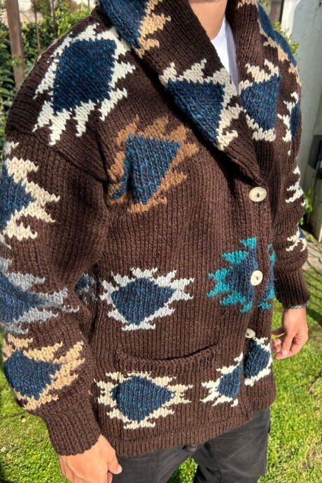 Saco Sony Hombre Chocolate