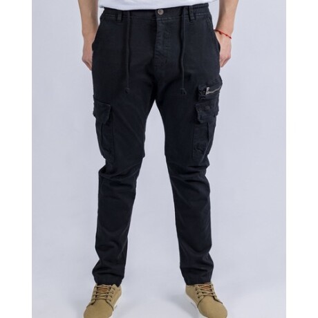 Pantalón cargo UFO Rick negro Negro