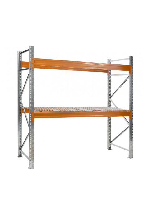 Rack Selectivo Porta Pallet 3.6 X 2.3 M - Base + 2 Rack Selectivo Porta Pallet 3.6 X 2.3 M - Base + 2