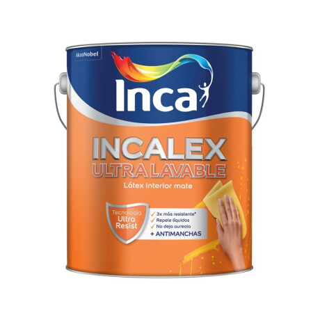 ZZ INCALEX ULTRALAVABLE BLANCO 4L INCA ++ N/a