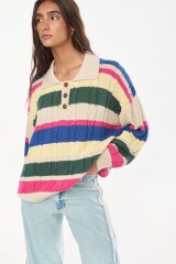Sweater Sugus Combo Rosa