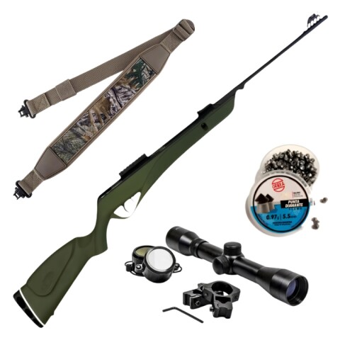 Rifle Magtech Nitro Piston Jade N2 Pro Cal. 5.5mm Verde