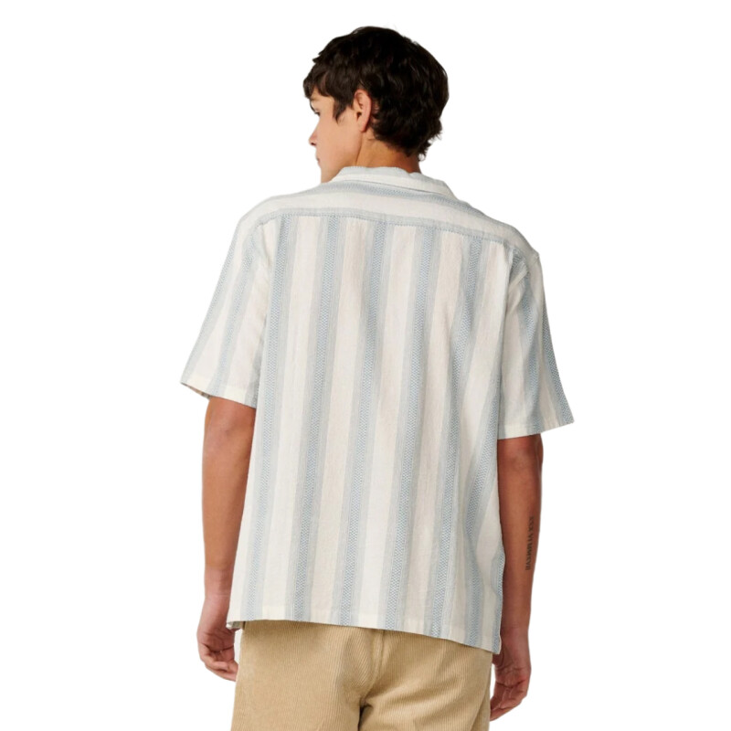 Camisa Rip Curl Classic Surf Weaver - Beige Camisa Rip Curl Classic Surf Weaver - Beige