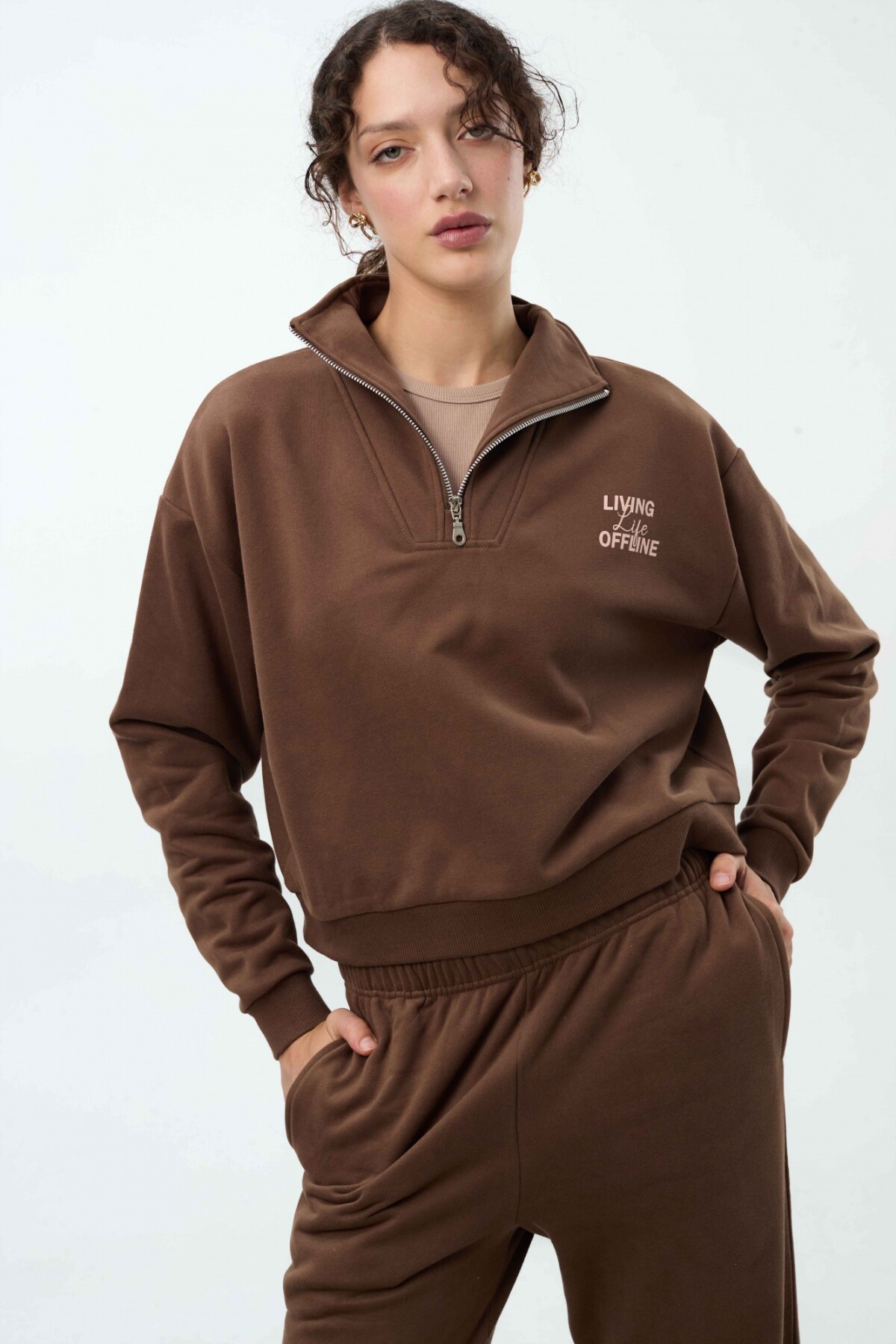 Pantalón Mecha Marron