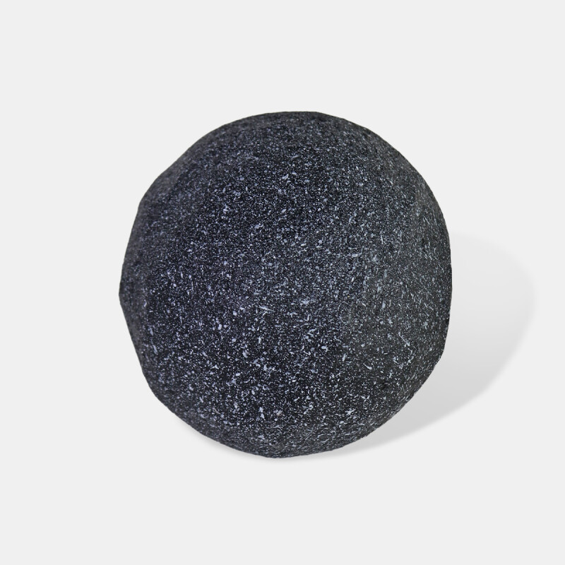 ESFERA CERAMICA NEGRO COMB 16X16X15CM Unica