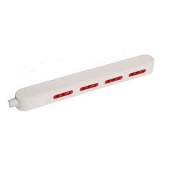 Zapatilla Modular 4 Tomas Slim sin Cable Contactum Conatel Zapatilla Modular 4 Tomas Slim sin Cable Contactum Conatel