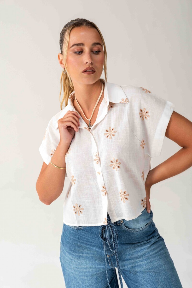 Camisa Flora 