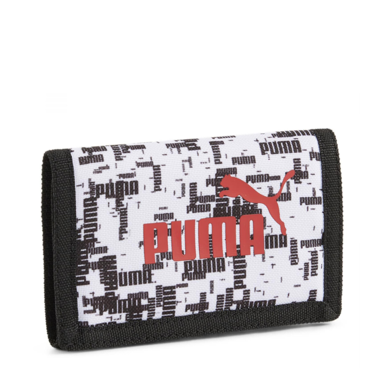 Billetera Puma Phase AOP - Blanco - Negro - Rojo 