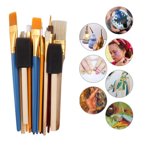 Set 25 Pinceles Estuche Sinoart B0058 001