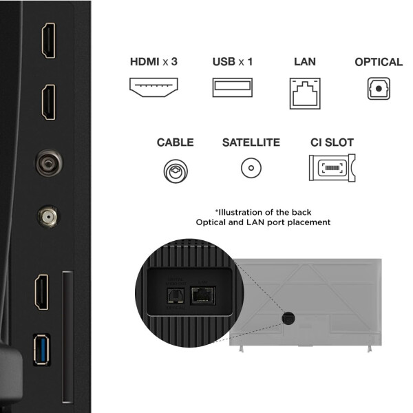 Smart Tv 65 Tcl 65v6c Led 4k Google Tv Hdr Dolby TV 65 TCL 65V6C