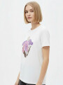 Remera Violeta Estampado 7