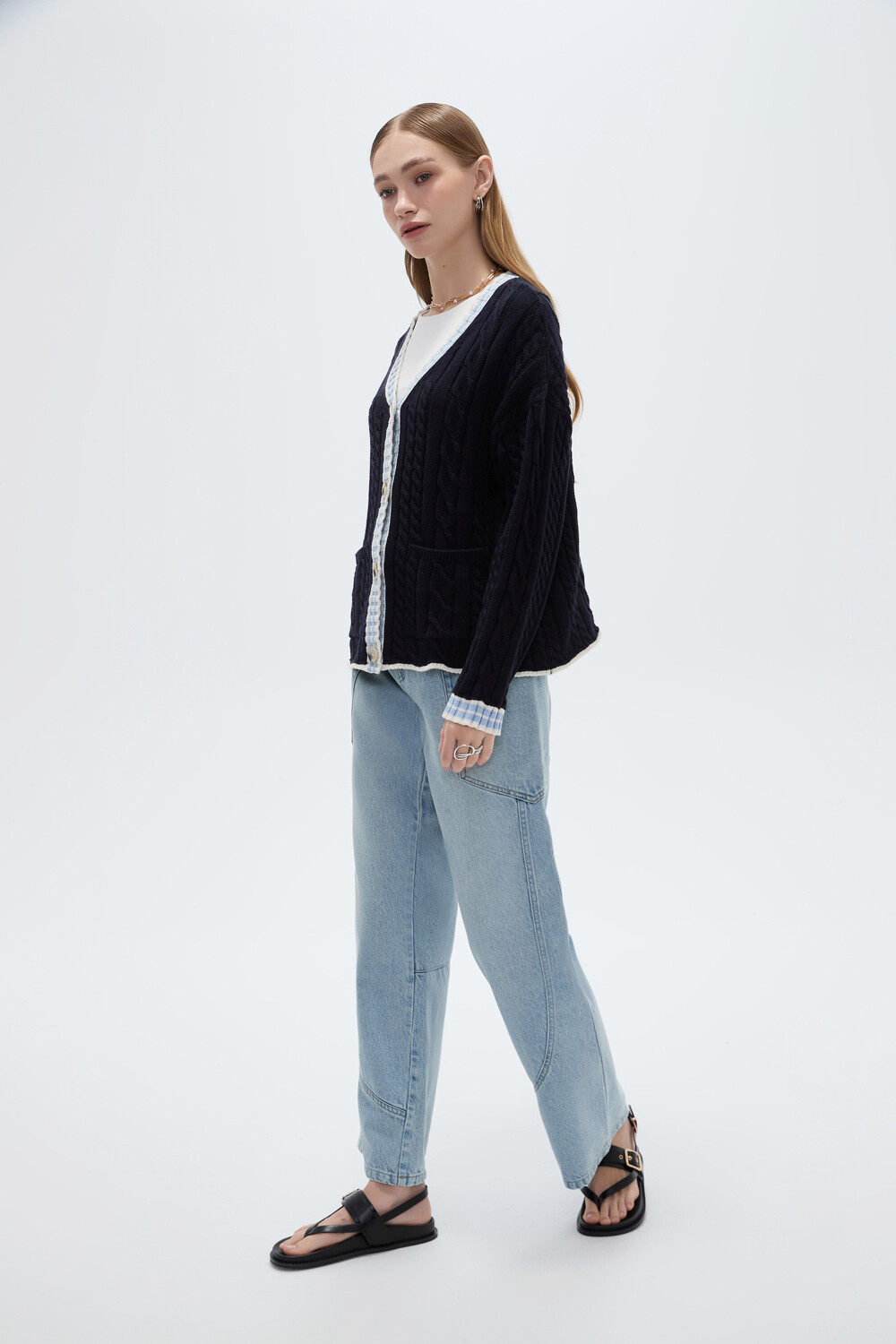 Cardigan Beltio Estampado 2