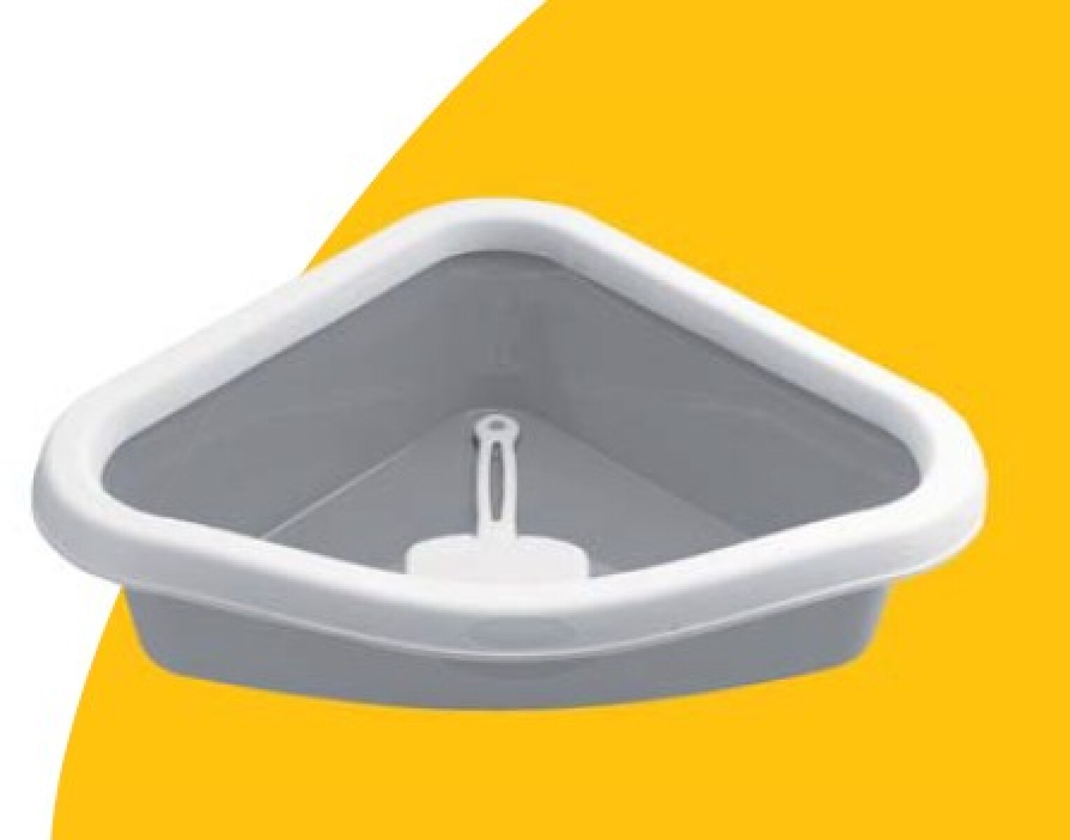 BANDEJA SANITARIA SPRINT CORNER STONE GREY/BIANCO 