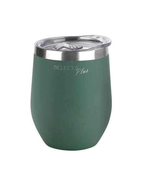 VASO/MATE TERMICO C/TAPA 350ML AC.INOX VERDE VASO/MATE TERMICO C/TAPA 350ML AC.INOX VERDE