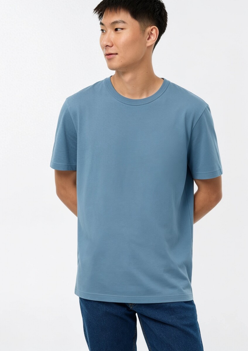 CAMISETA BÁSICA UNISSEX REGULAR WORLD - T-SHIRT MM MASC 