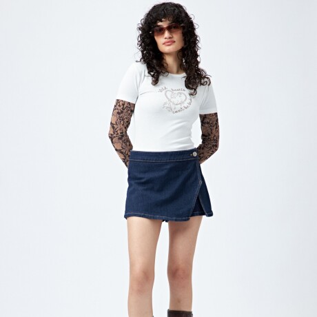 SHORT LIANE Azul Oscuro