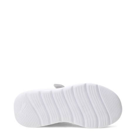 Championes Infantiles Puma Blanco - Gris - Rosa