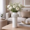 FLORERO ONDAS I Blanco - UNICO