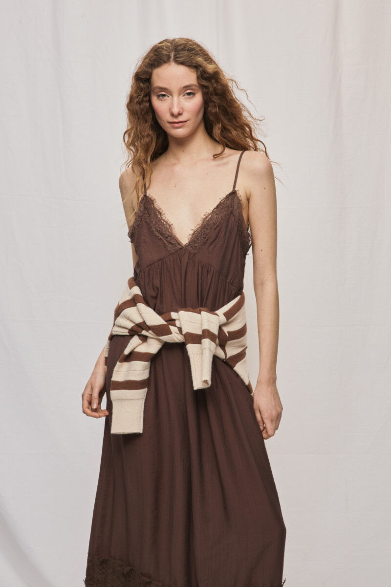 VESTIDO LOLA Chocolate