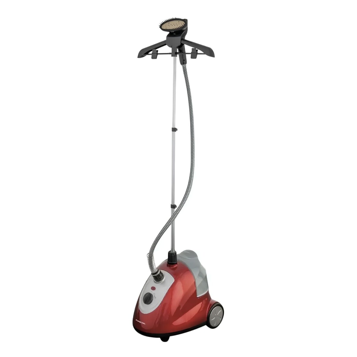 Plancha A Vapor Vertical Punktal 1800W + accesorios - Rojo/gris 