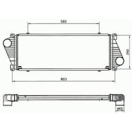 RADIADOR MERCEDES BENZ INTERCOOLER SPRINTER 95/ 71.7X25.5 REACH RADIADOR MERCEDES BENZ INTERCOOLER SPRINTER 95/ 71.7X25.5 REACH
