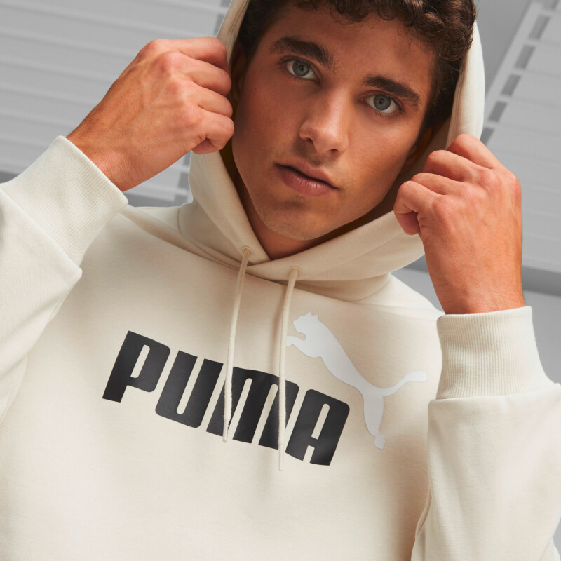 Abrigo ESS+ 2 Col Big Logo Hoodie Felpa de Hombre Multicolor