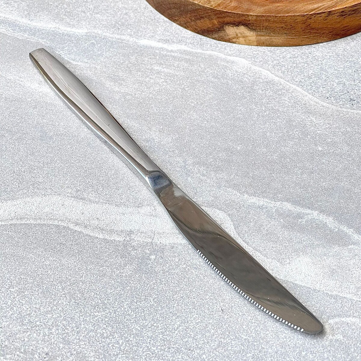 Cuchillo De Mesa Acero Inoxidable C&E 23cm 