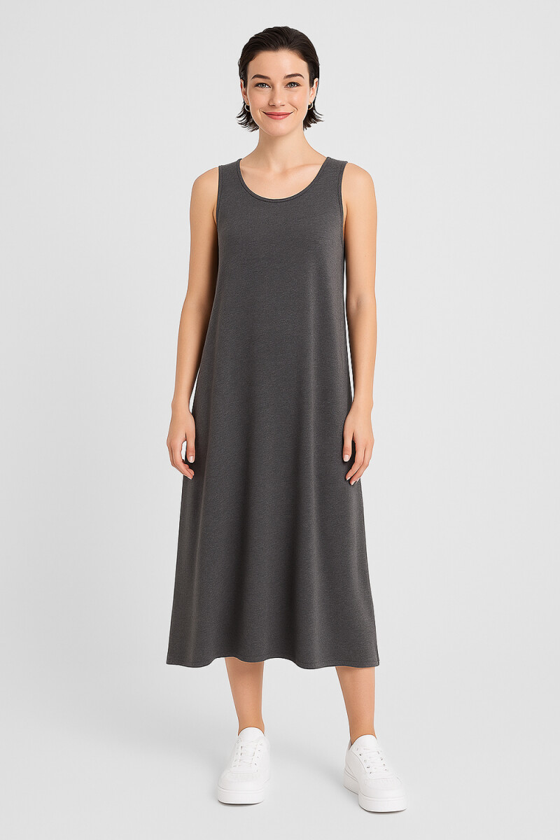 Vestido Emu - Gris Oscuro 