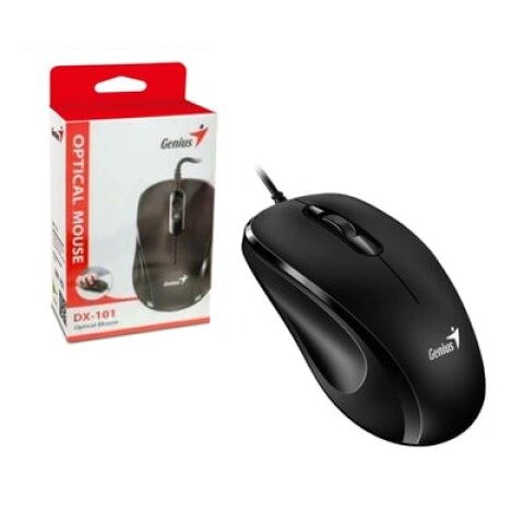 Mouse Optico USB Genius DX-101 Negro Unica