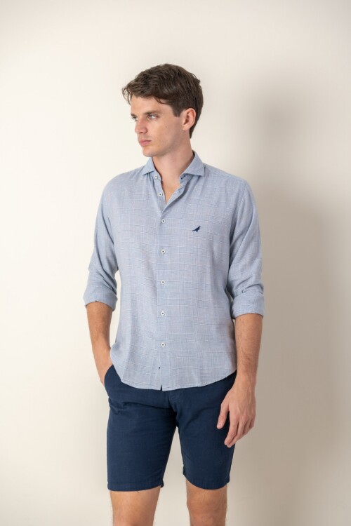 Camisa Lino Slim Fit Luton