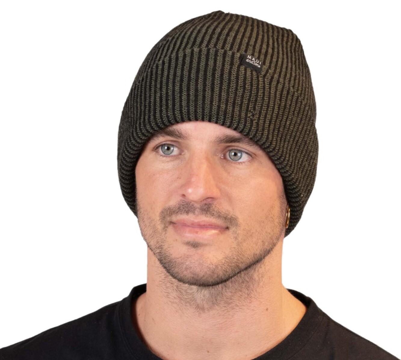 Gorro Lana Maui and Sons - Stone Rebel - Verde Oliva 