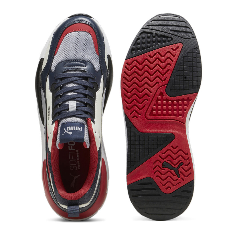 Championes de Hombre Puma X-Ray 2 Square Azul Marino - Gris - Rojo