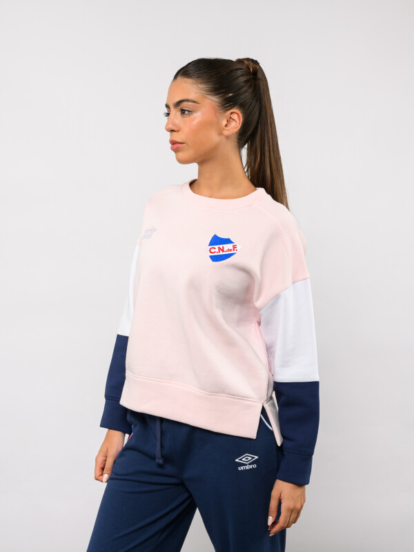 Buzo Cozy Nacional Mujer Rosado