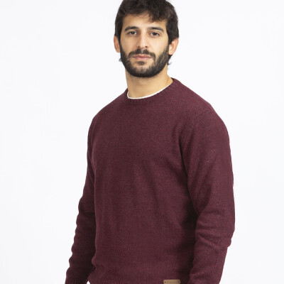 Sweater Lambswool Bordo