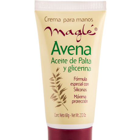 Crema para manos de avena y aceite de palta Maglé 60 g