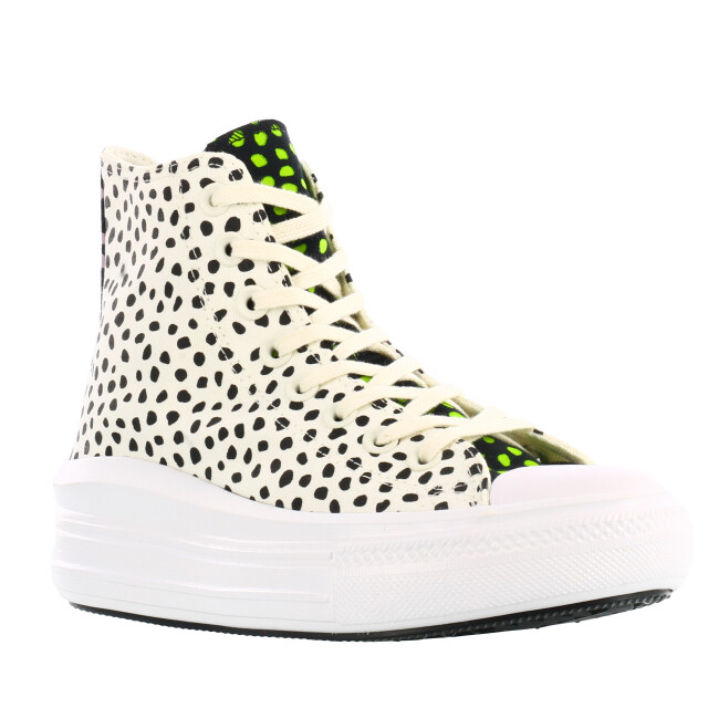 Championes de Mujer Converse Chuck Taylor 70 Blanco - Negro - Animal Print