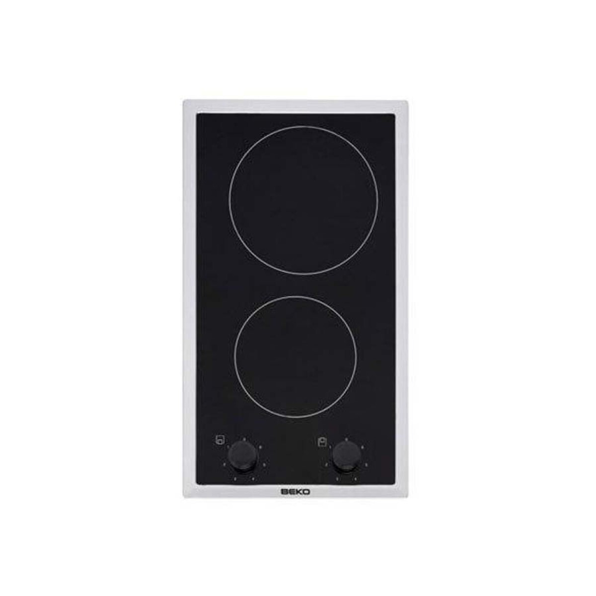 Anafe vitrocerámico Beko de 2 zonas HDMC 32200 X / COT 