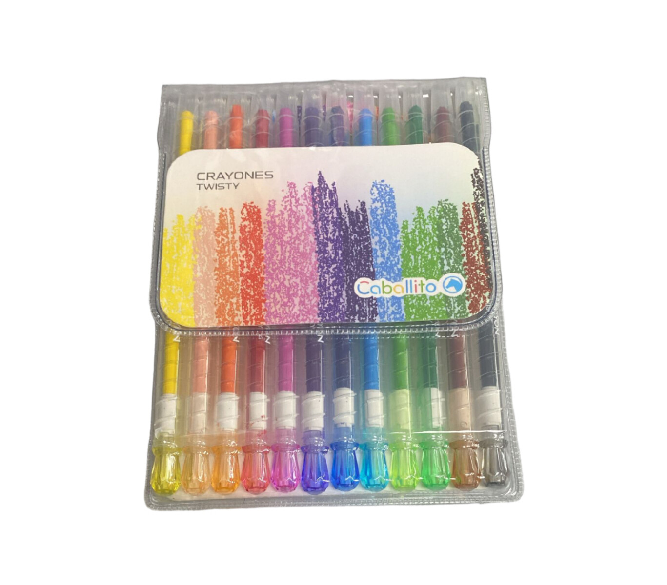 Crayones Caballito Twist Pack x12 