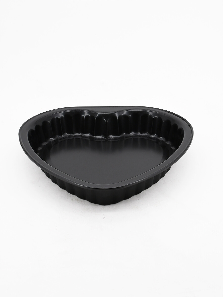 ASADERA FORMA CORAZON - NEGRO 