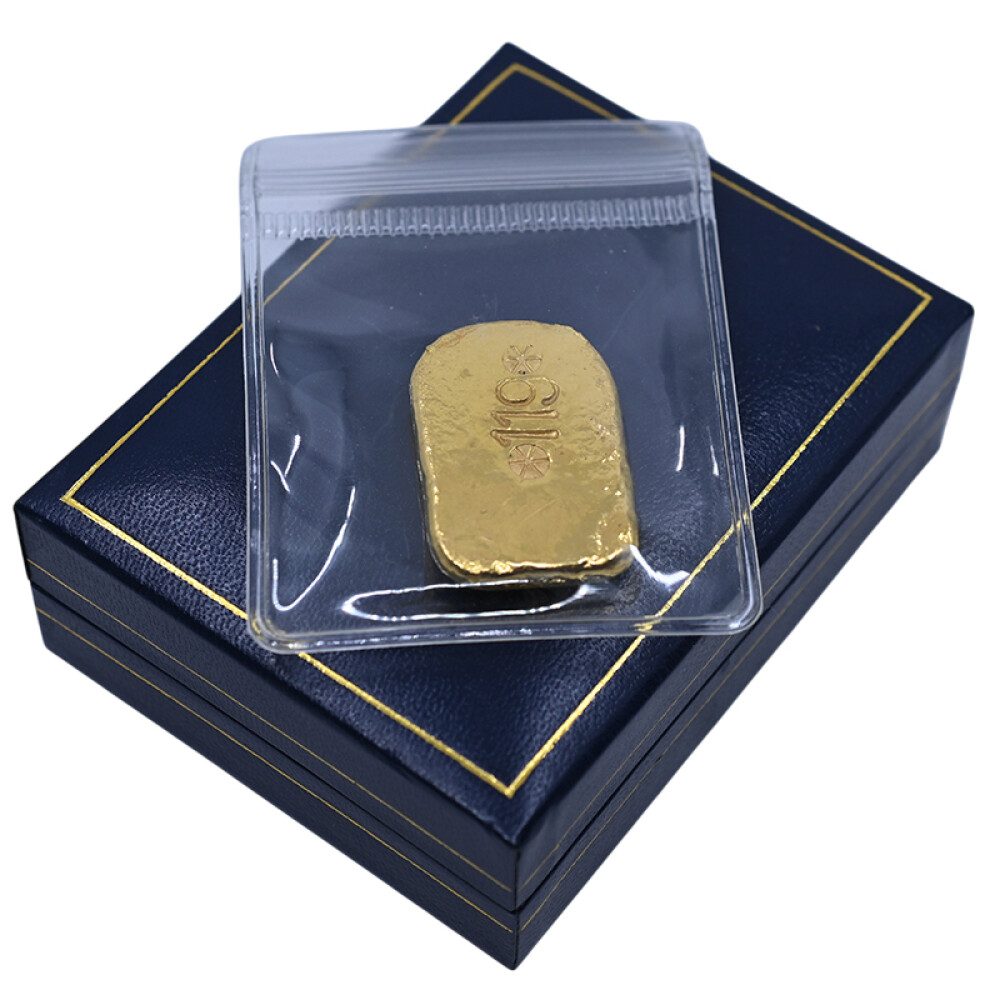 Lingote 50 gr de oro fino 999. Sellado Joyería Facello Lingote 50 gr de oro fino 999. Sellado Joyería Facello