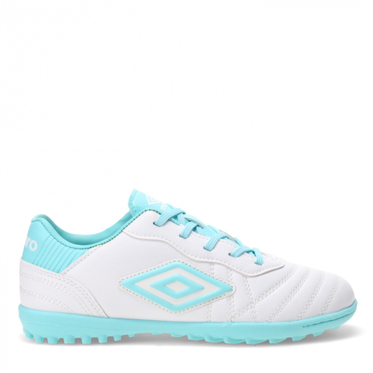 Championes de Niños Umbro Futbol 5 Touch TF Umbro - Blanco - Celeste 