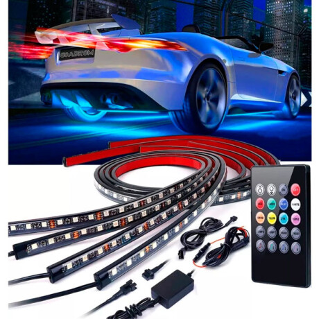 ACCESORIO INTERIOR - X4 TIRA LUCES LED 12V MULTICOLOR PARA INTERIOR WESTON ACCESORIO INTERIOR - X4 TIRA LUCES LED 12V MULTICOLOR PARA INTERIOR WESTON